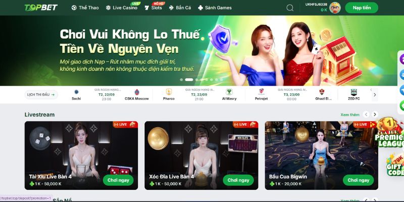 Đôi nét về thương hiệu TOPBET